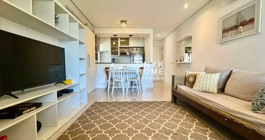 Venda ou locação, decorado e mobiliado, 2 suítes, 2 vagas, 57m², vila olímpia, perto da faria lima