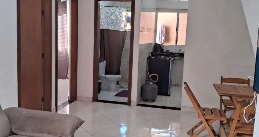 Lindo apartamento 2 quartos com área privativa - bairro mediterraeo-esmeraldas-mg.