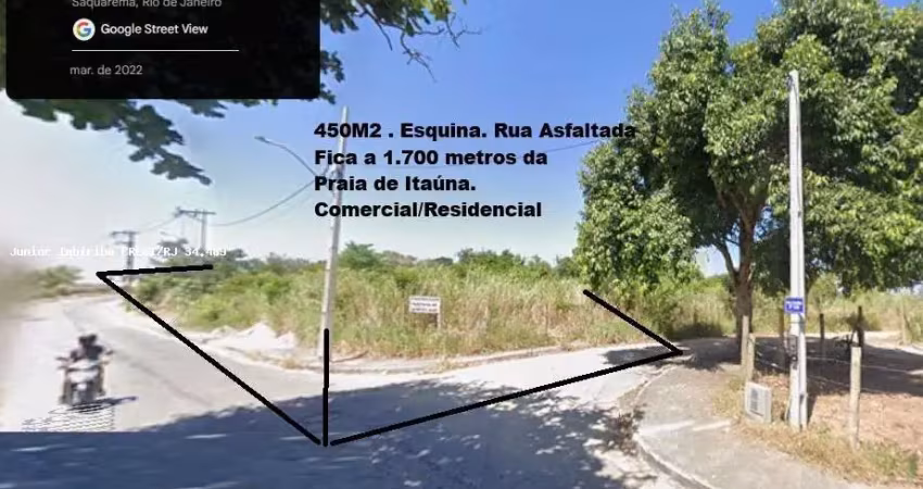 Terreno à venda na Rua Surf, 15, Itaúna, Saquarema