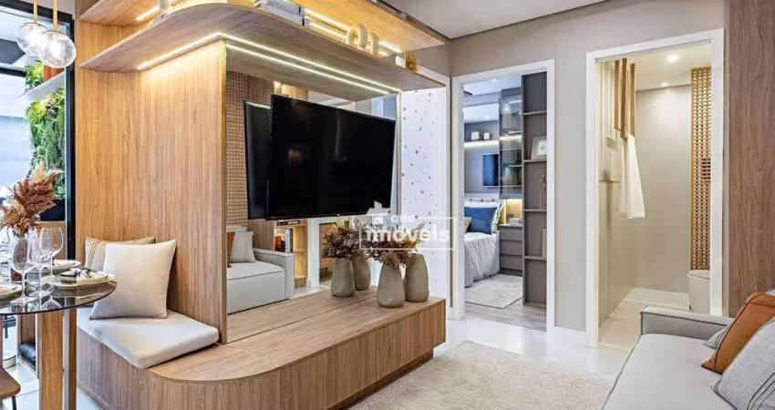 Apartamento com 2 dormitórios, sacada e 1 vaga na lapa