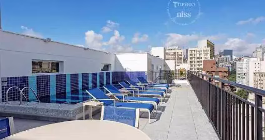 Apartamento com 1 dormitório à venda, 24 m² por r$ 388.000,00 - higienópolis - são paulo/sp