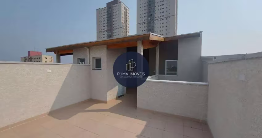LOCAÇÃO- Cobertura em Vila Pires- Santo André 110m²