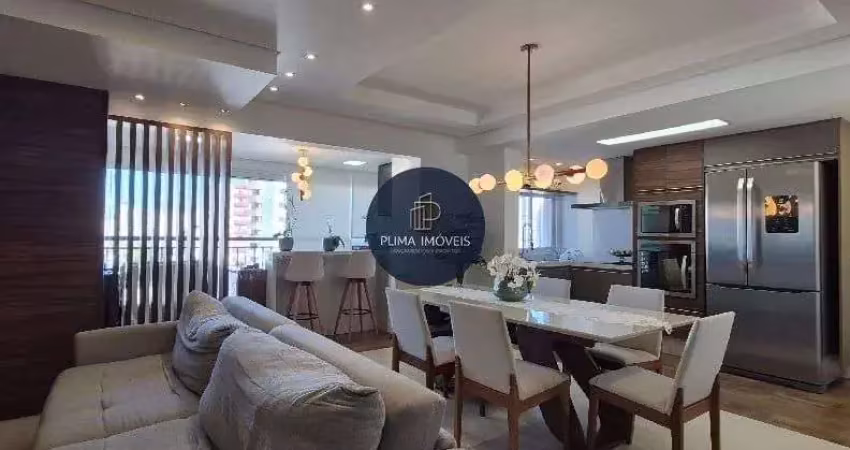 Apto alto padrão- centro- santo andré- 123m²- 3 suítes- 2 vagas
