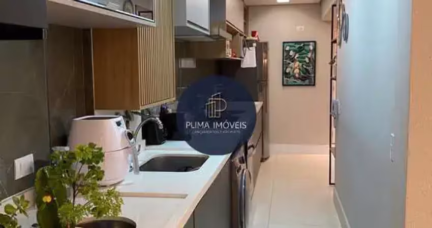 Apto 2 suítes+lavabo - 2 vagas +depósito- 75m²- barcelona scs