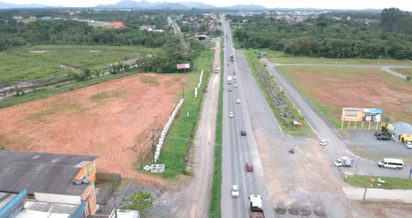 LOTES FRENTE BR 280 ARAQUARI SC