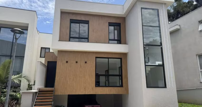 Casa em condomínio à venda em curitiba, campo comprido - novos - pronto para morar