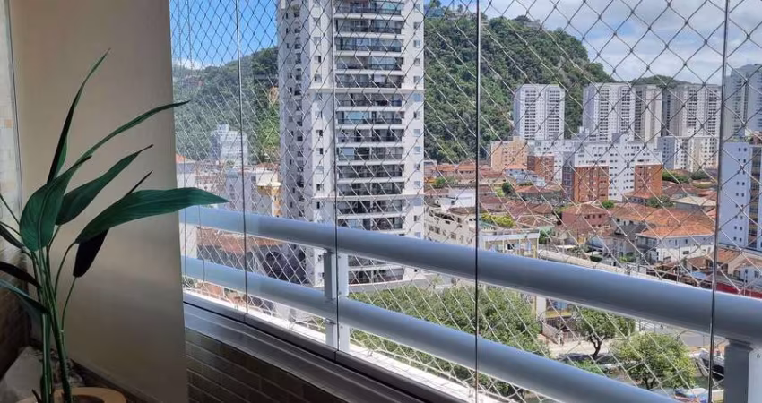 Apto com 2 dorm/suit-Pompeia-  Santos - R$ 1.4 mi, Cod: 3002222