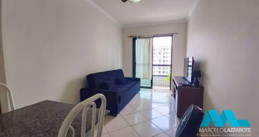 Apartamento de 51 m² com 1 suíte e 2 banheiros, na Guilhermina em Praia Grande a 250 m da praia
