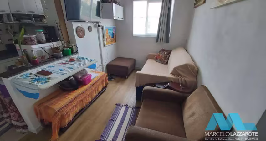 Apartamento 1 quarto, com garagem e elevador, na aviação em praia grande