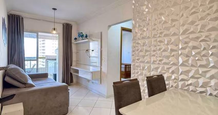 Apartamento mobiliado de 60m² com 1 suíte, piscina, Aviação em Praia Grande
