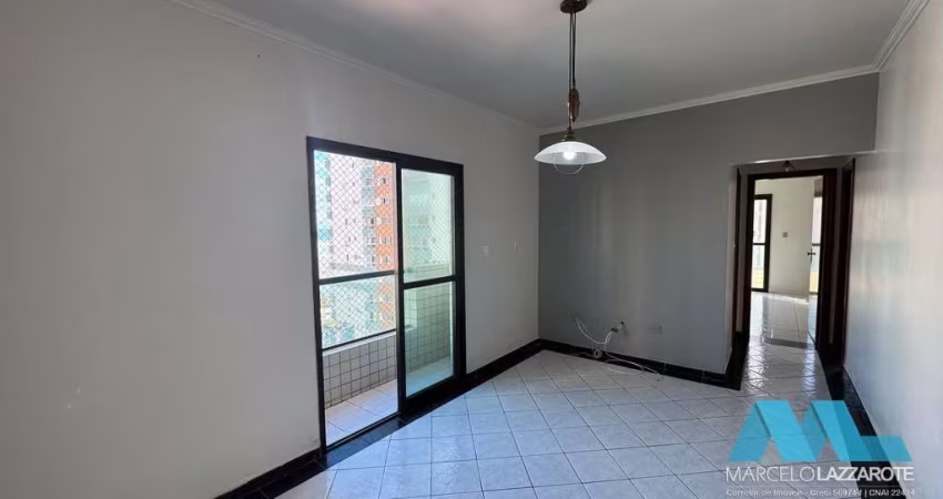 Apartamento com vista mar, de 2 quartos, na Guilhermina em Praia Grande