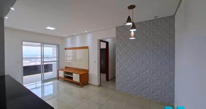 Apartamento novo 2 quartos, sacada gourmet, na guilhermina em praia grande