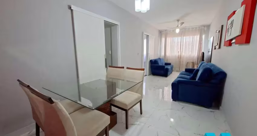 Apartamento 2 suítes, mobiliado e reformado, canto do forte em praia grande