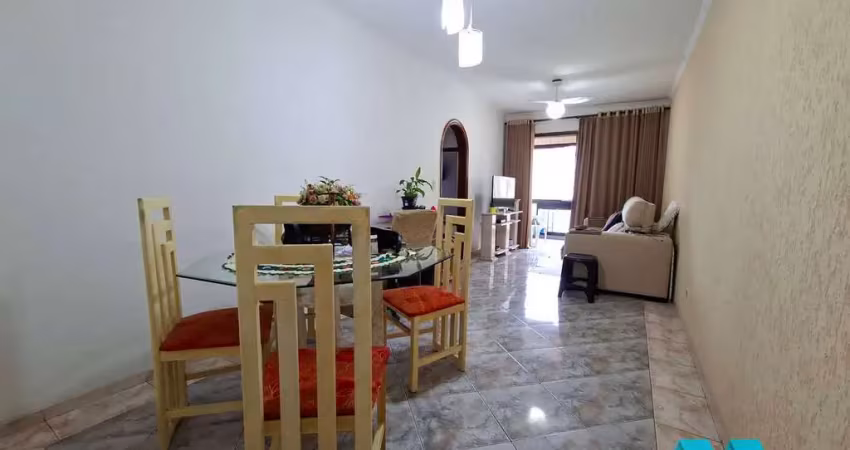 Apartamento vista mar, 2 quartos, mobiliado, na guilhermina em praia grande