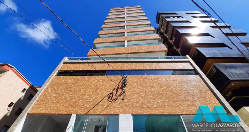 Apartamento novo locação com 1 quarto, 1 vaga no boqueirão em praia grande
