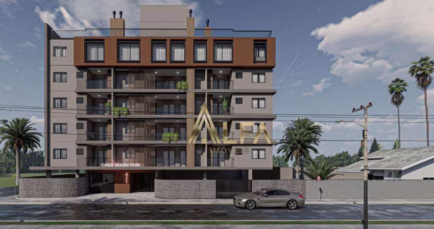 Apartamento com 2 dormitórios à venda, 76 m² por R$ 650.000,00 - Armação - Penha/SC