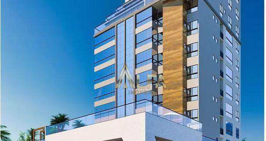 Apartamento com 3 suítes frente Mar -  à venda, 169 m² por R$ 2.622.445 - Gravatá - Navegantes/SC