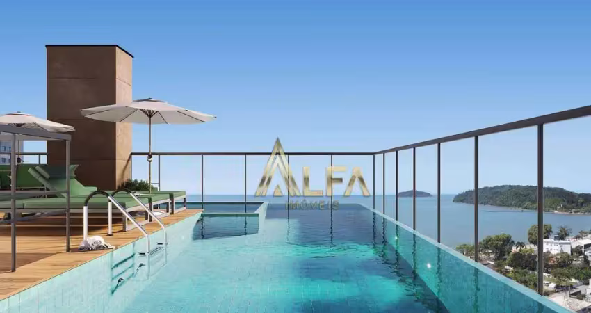 Metros mar,apartamento com 2 dormitórios à venda, 76 m² por r$ 699.844 - centro - penha/sc