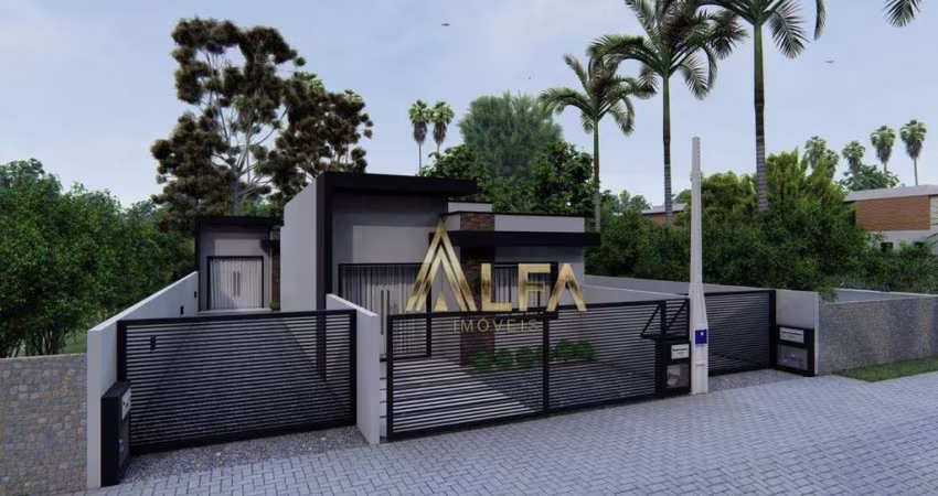 Casa com 1 Suíte + 1 dormitório  à venda, 48 m² por R$ 310.000 - Itajuba - Barra Velha/SC