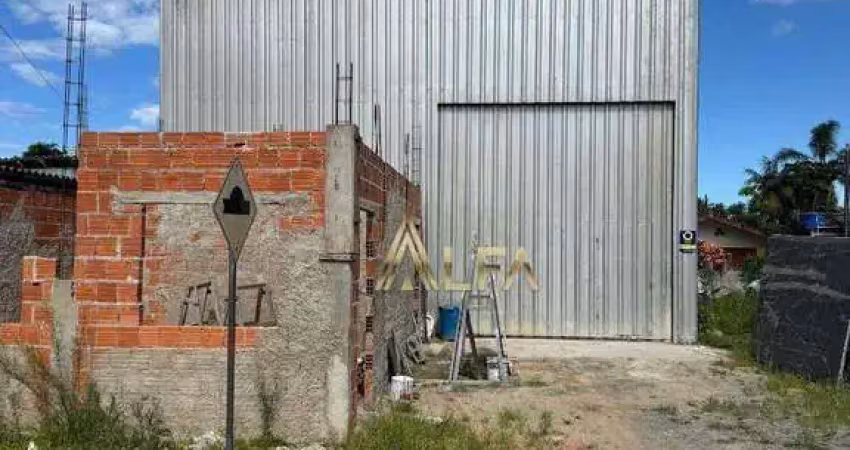 Galpão à venda, 200 m² por r$ 424.000,00 - centro - penha/sc