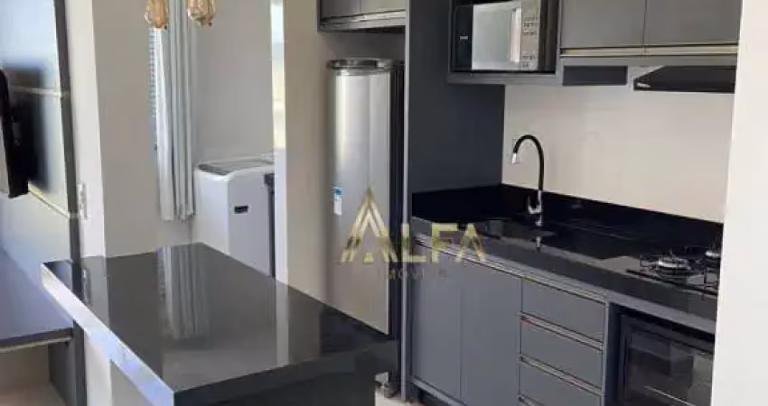 Apartamento mobiliado  com 2 dormitórios sendo 1 suíte à venda, 70 m² por r$ 590.000 - gravatá - navegantes/sc
