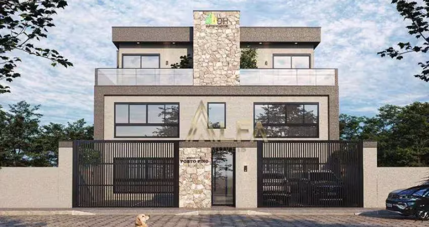 Apartamento duplex com 2 dormitórios à venda, 125 m² por r$ 475.000 - itacolomi - balneário piçarras/sc