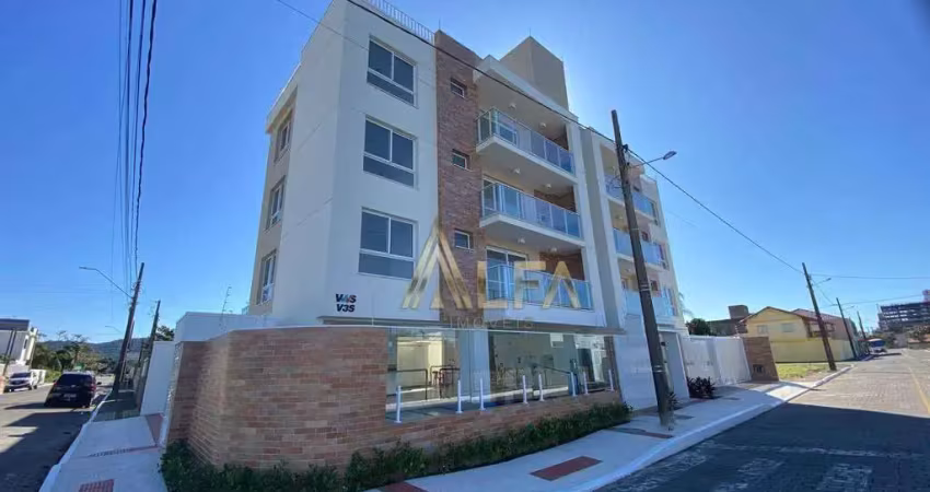 Apartamento com 2 dormitórios sendo 1 suíte vista mar à venda, 81 m² por r$ 910.990 - meia praia - navegantes/sc