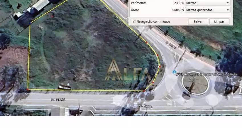 Terreno à venda, 3600 m² por r$ 5.400.000,00 - santo antonio - balneário piçarras/sc
