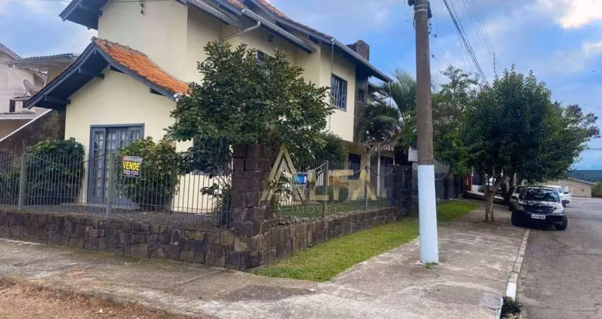Linda casa de 2 andares, com 3 dormitórios, sendo 1 suíte à venda, 170 m², por r$ 798.000,00 - frei rogério - lages/sc