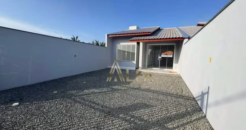 Casa com 1 suíte + 1 dormitório à venda, 74 m² por r$ 380.000 - itajuba - barra velha/sc
