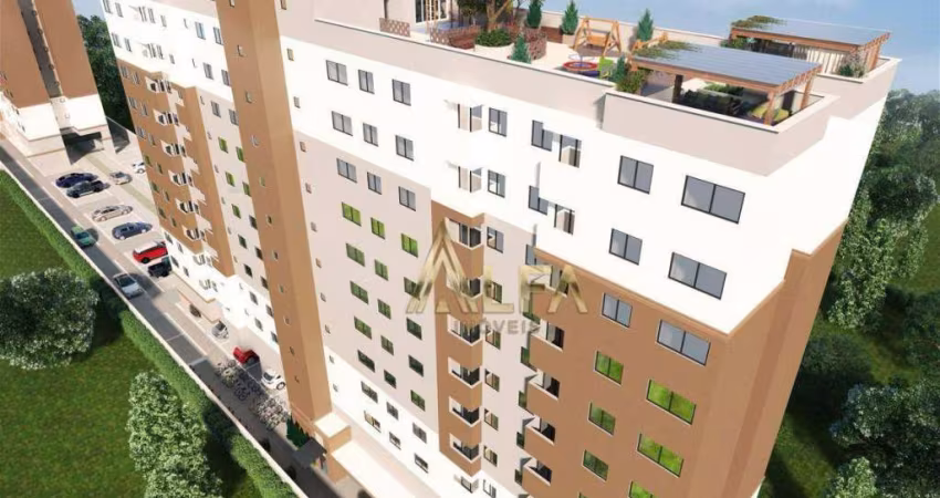Apartamento com 2 dormitórios à venda, 47 m² por R$ 465.000,00 - Cordeiros - Itajaí/SC