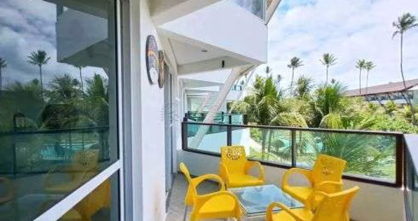 Excelente flat porteira fechada localizado em Porto de Galinhas