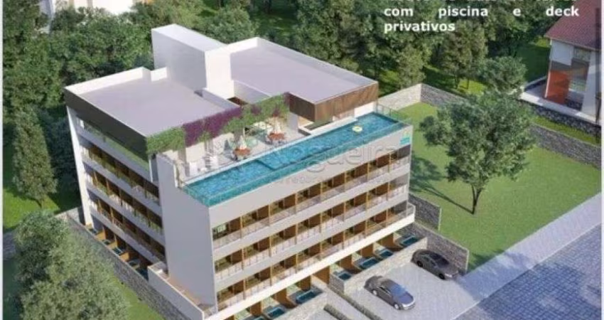 Excelente flat em construção localizado em Porto de Galinhas, com 19,88m² de área útil.