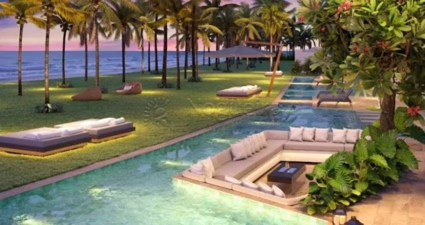 Excelente apartamento na beira mar, localizado em Ponta de Serrambi!