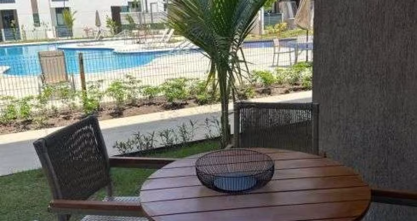 Excelente flat mobiliado localizado em Muro Alto!