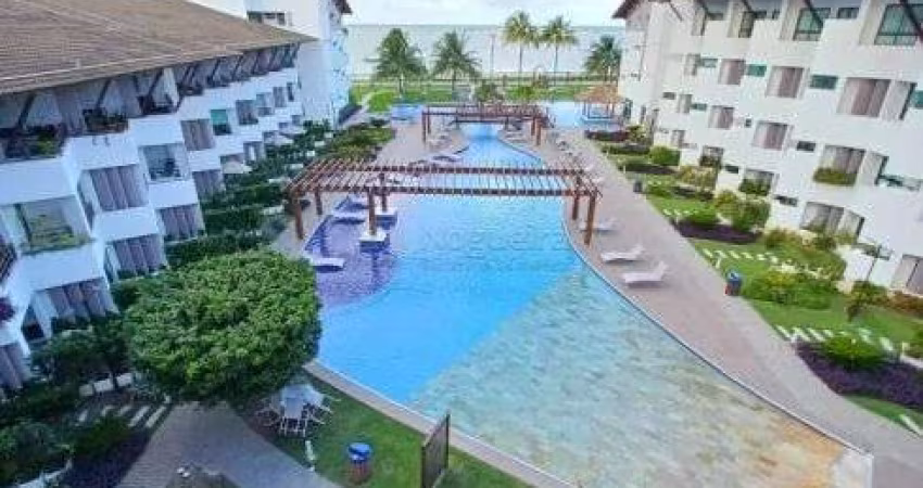 Excelente apartamento duplex mobiliado,100%nascente a beira mar