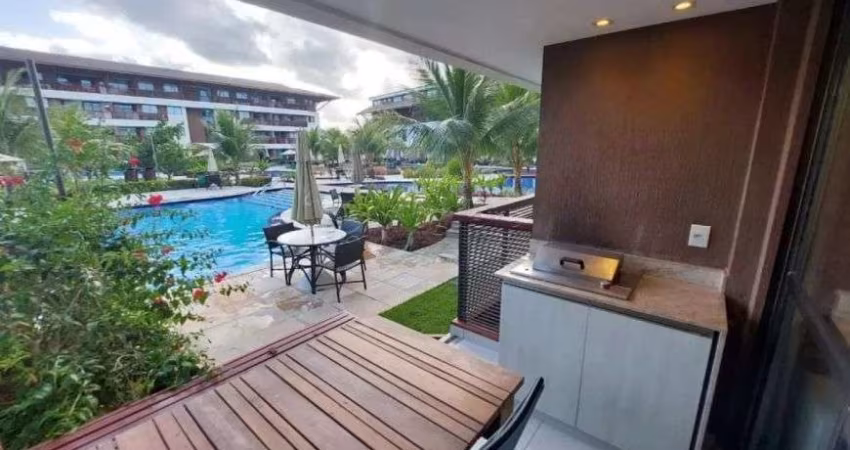 Excelente apartamento térreo mobiliado localizado na Praia do Cupe