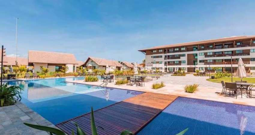 Excelente apartamento térreo mobiliado/ com 53,30m² de área útil.