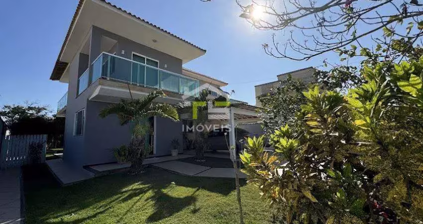Casa para venda em rio das ostras, enseada das gaivotas, 5 dormitórios, 2 suítes, 4 banheiros, 4 vagas
