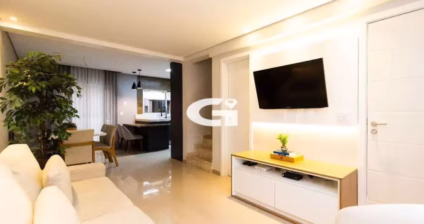 Sobrado 3 quartos sendo 1 suíte com 3 vagas em condomínio com quintal ? lindóia, curitiba/pr