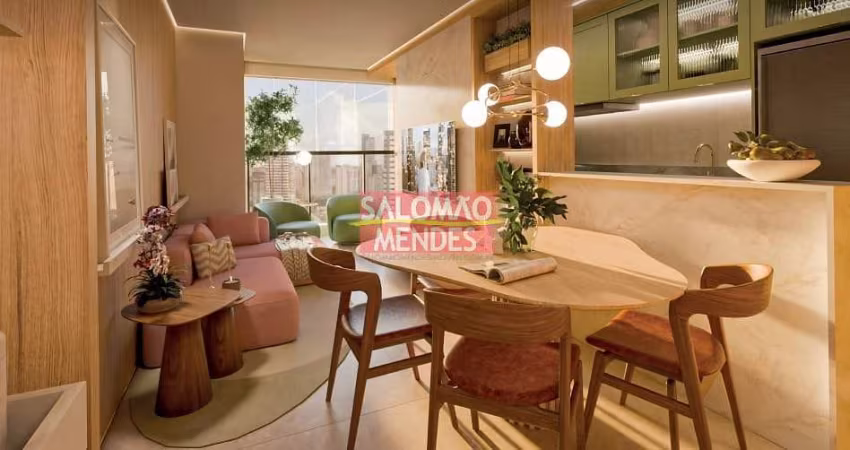 Apartamento 2 quartos, suite master, área de lazer completa