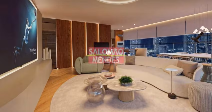 Espetacular apartamento com 136m², 3 suítes, sacada gourmet