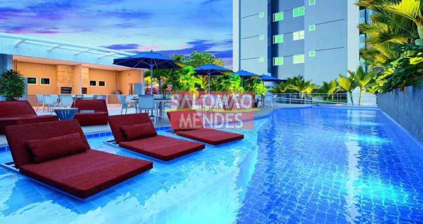 Maravilhoso apartamento de 106m², varanda gourmet, área de lazer completa.