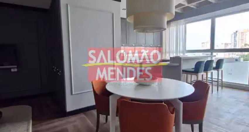 Maravilhoso apartamento de 106m², varanda gourmet, área de lazer completa.