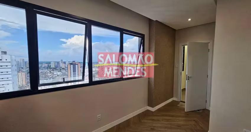 Sala decorada no ayra tower. andar alto, excelente iluminção