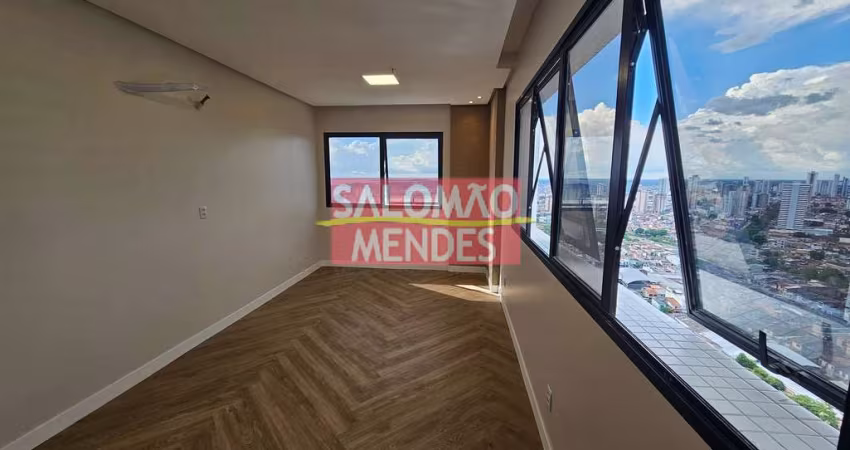 Sala decorada no Ayra Tower. Andar Alto, Excelente iluminção