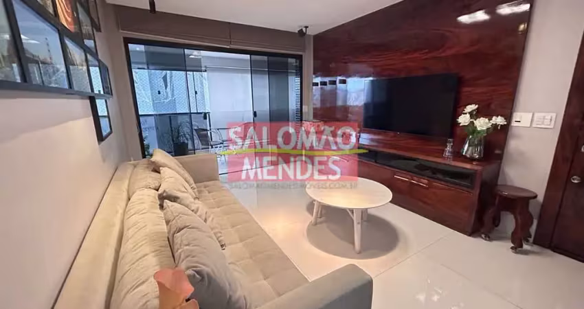 Apartamento em batista campos, alto padrão, 140m2 com 03 vagas.