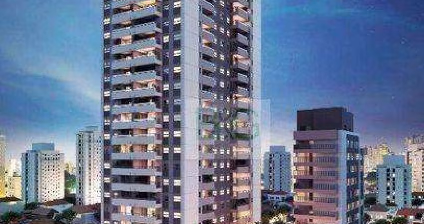Apartamento para Venda em São Paulo, Brooklin Paulista, 2 dormitórios, 1 suíte, 4 banheiros, 1 vaga