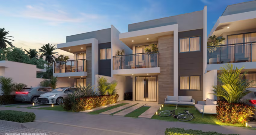 CASA DUPLEX 4 SUÍTES PRONTA EUSÉBIO