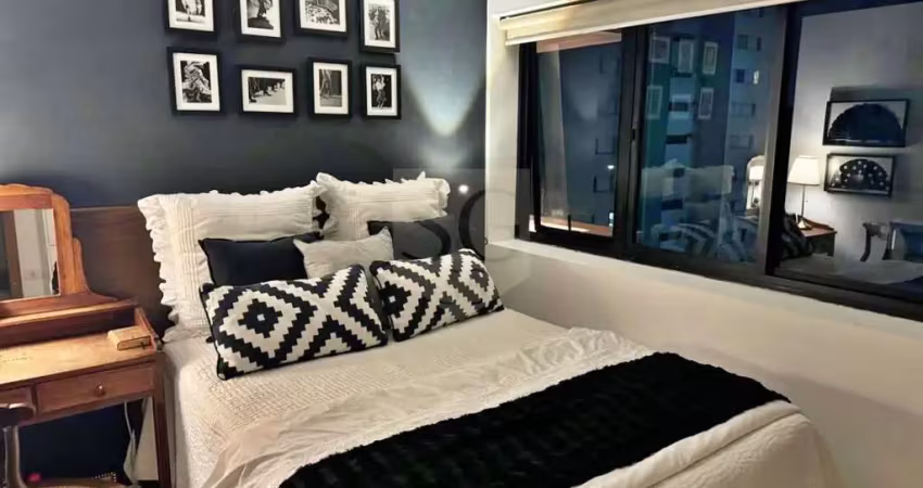 Apartamento para locar mobiliado no brooklin em são paulo - sp